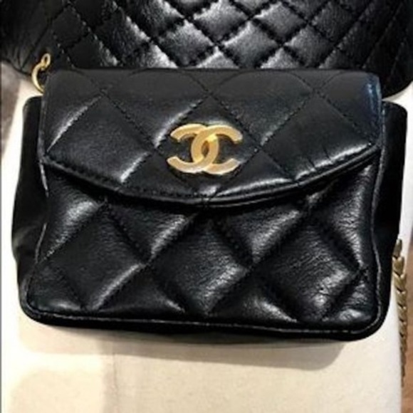 Chanel Bag Rare Vintage Mini Fanny Pack Belt - Picture 2 of 8